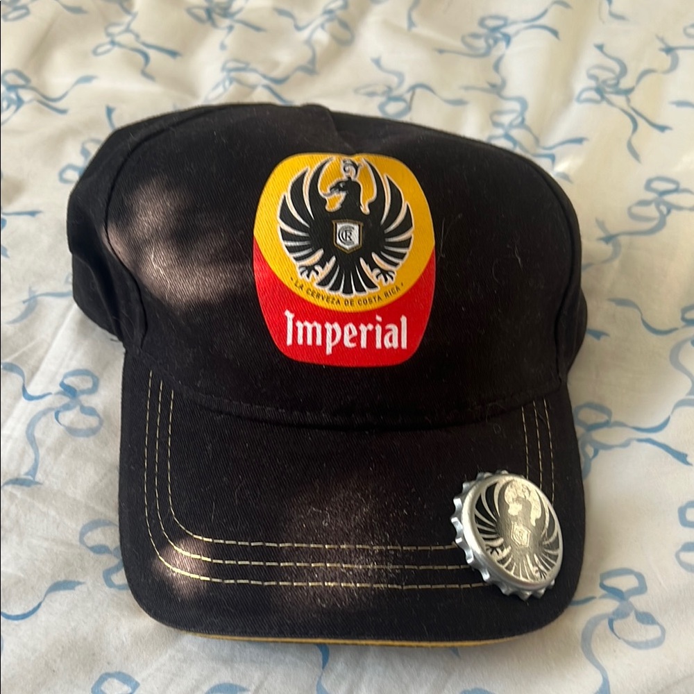 Imperial Black Cap with Logo